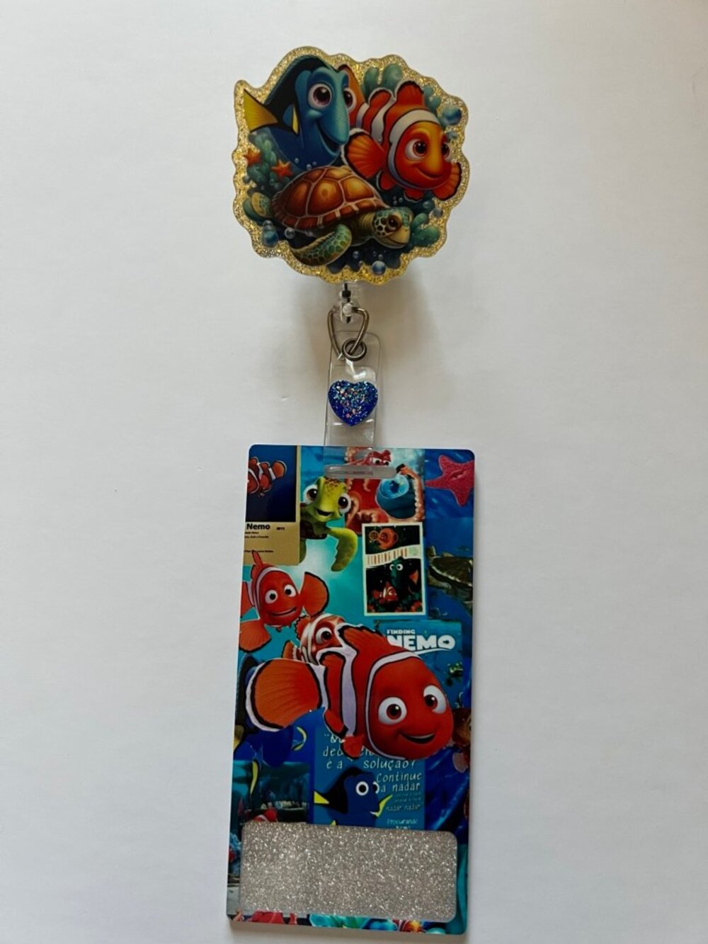 Finding Nemo Retractable Badge Reel & Badge Buddy Set